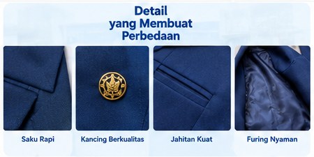 harga jahit jas almamater KOTABI