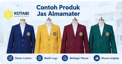 biaya pembuatan jas almamater KOTABI